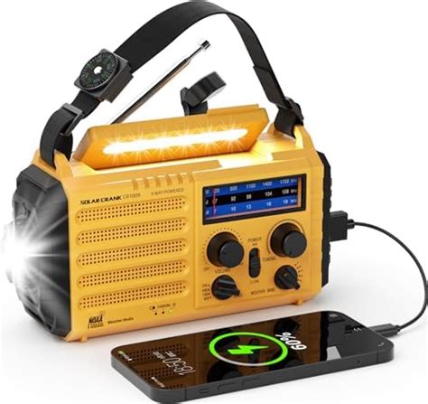 Amazon Mesqool Emergency Radio 5 Way Powered 5000 Survival Radio