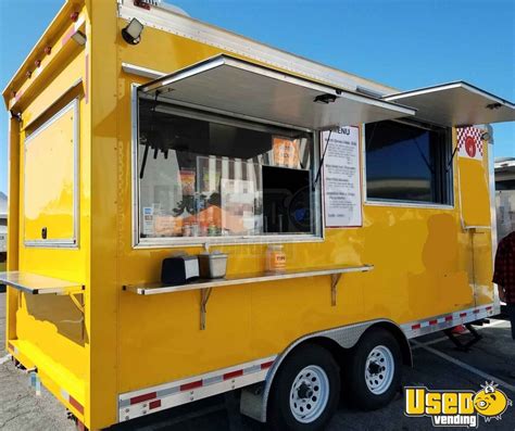 2018 Quality Cargo 8 X 16 Mobile Kitchen Used Food Concession