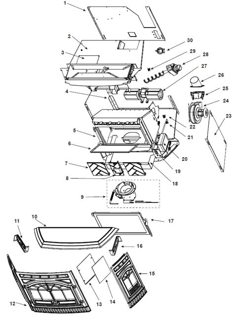 Quadra Fire Castile Fireplace Insert