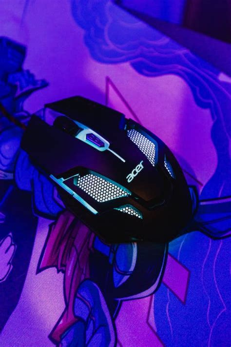 Acer Nitro Gaming Mouse with RGB Backlight · Free Stock Photo