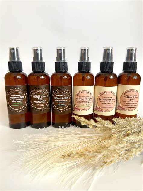 Natural Organic Disinfectant Spray Bathroom Spray Room & - Etsy