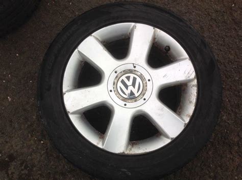 16” Vw Mk5 Golfvw Caddy Van Alloy Wheels Alloys Tyres Wheels Rims Pcd