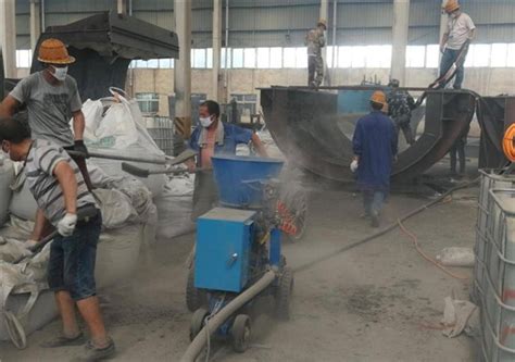 Refractory Gunning Machine In Refractory Lining