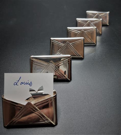 Proantic 6 Piece Silver Table Name Holders