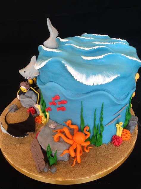 Scuba Diving Cake CakeCentral