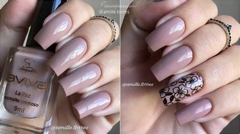 Unhas Nude Sempre Tend Ncia Esmalte Nude Para Variar A Cor