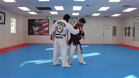 Hapkido Green Belt One Step Sparring 2 Youtube