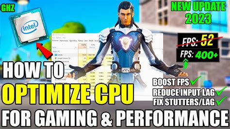 How To Optimize Your Cpu Processor For Gaming Performance In