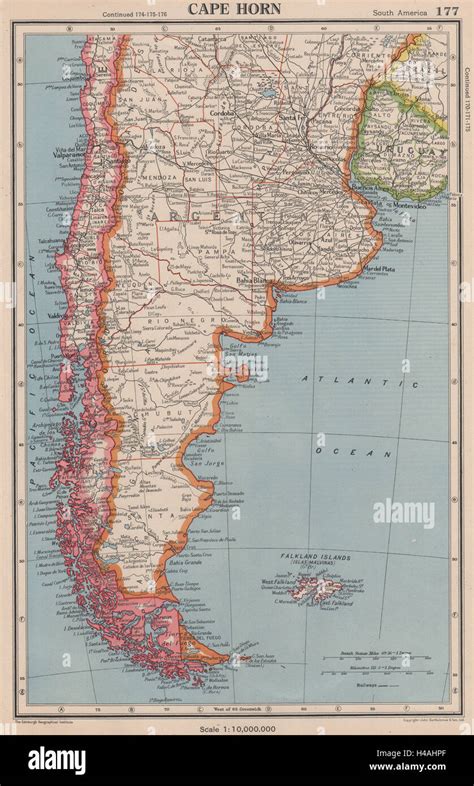 Falkland war map hi-res stock photography and images - Alamy