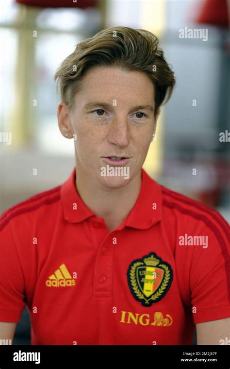 Belgiums Aline Zeler Pictured During A Press Conference Of Belgian