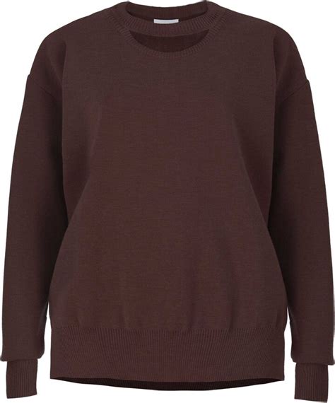 Salanida Rotondo 100 Merino Jumper Chocolate Limited Edition