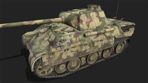 Panzer V tank 3D model | CGTrader