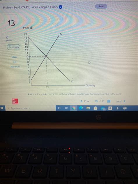 Solved Saved Problem Set Cs Ps Price Ceilings Floors Chegg