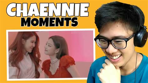 [blackpink] Chaennie Moments Reaction Rose X Jennie Youtube