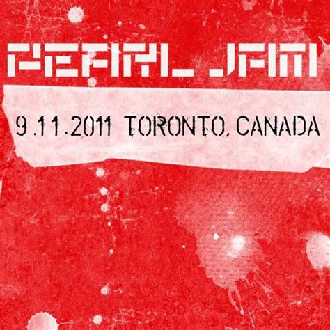 Toronto Canada By Pearl Jam Album Grunge Reviews