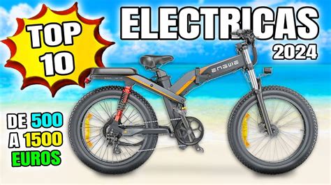 TOP 10 MEJORES BICICLETAS ELECTRICAS 2024 YouTube