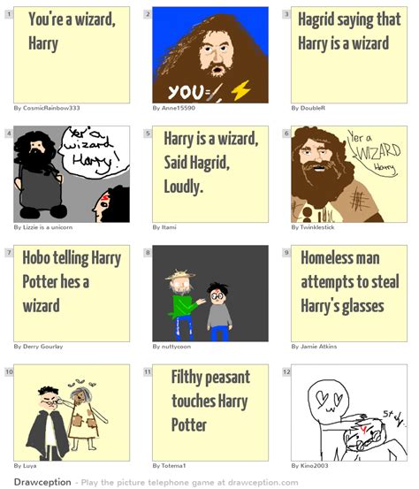 Youre A Wizard Harry Drawception