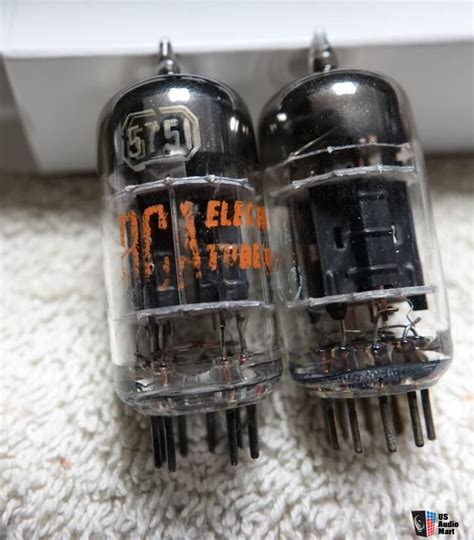 Pair Of Rca Triple Mica Black Plate Tubes Fs For Sale Us Audio Mart