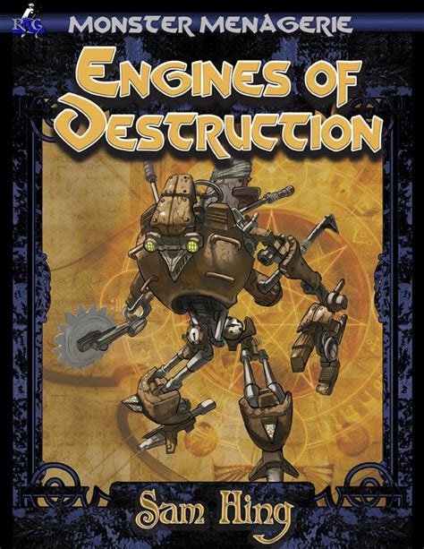 Monster Menagerie Engines Of Destruction Open Gaming Store