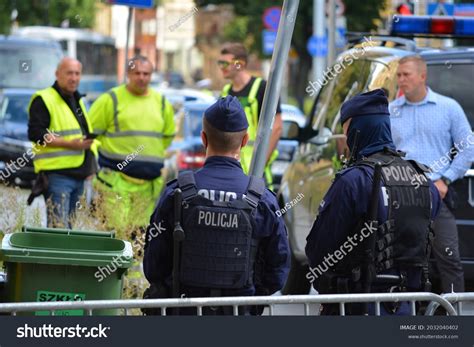 08272021 Wroclaw Poland Unveiling Lech Plaque Stock Photo 2032040402