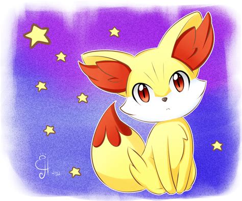 Fennekin By Exceru Hensggott On Deviantart