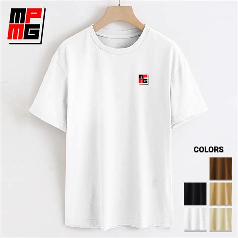 MPMG Oversized Shirt Basic Plain T Shirt Shopee Philippines