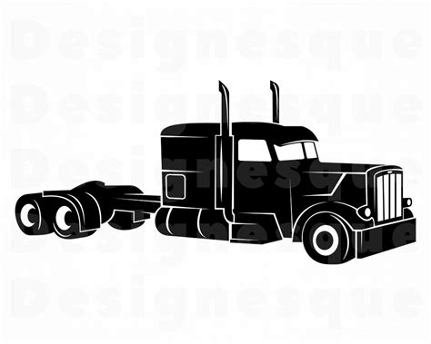 Truck Driver 6 Svg Truck Svg 18 Wheeler Trucker Truck Etsy