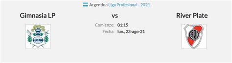 Pronóstico Gimnasia Vs River Plate Estadísticas Previa Y Picks De