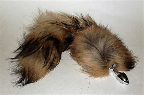 Tail Plug 17 RARE TANUKI Tail Butt Plug MATURE By SpankUToys
