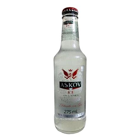 Vodka Askov Ice Gin T Nica Garrafa Ml Supermercado Freguesia