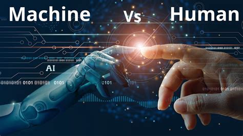 Machine Vs Human Machine Human Artificial Intelligence Tech