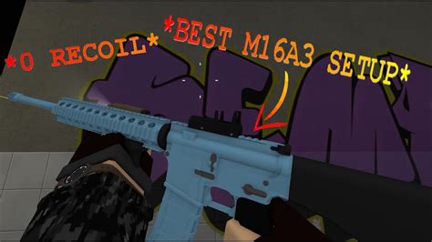 BEST M16A3 SETUP In Phantom Forces 0 Recoil YouTube