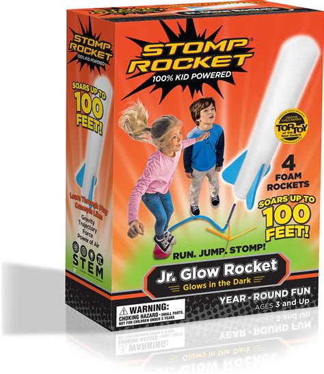 JR Glow Stomp Rocket | Continuum Games