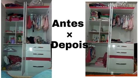 Limpei E Organizei A Bagun A Do Guarda Roupa Das Minhas Filhas Youtube