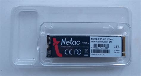 Ssd Netac M N E Pro Tb Pcie Nvme X D Nand