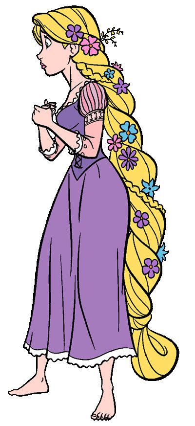 Disneys Tangled Clip Art Disney Clip Art Galore Rapunzel Black And