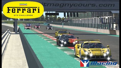 Iracing Ferrari Gt Challenge Magny Cours S Wk Youtube