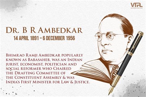 Remembering The Father Of Indian Constitution Dr Bhim Rao Ambedkar Uvtpl4u