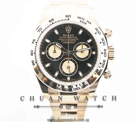 Rolex Cosmograph Daytona Everose Black Index Chuan Watch