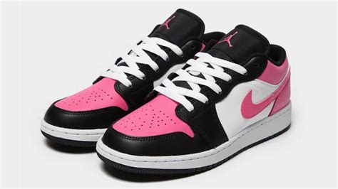 Jordan Low Gs Black Pinksicle Where To Buy The Sole