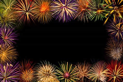 Royalty Free Fireworks Border Pictures Images And Stock Photos Istock