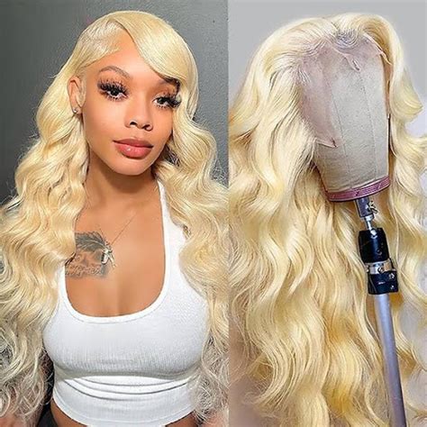 Platinum Blonde Human Hair Lace Front Wig For Sale 2024 Update