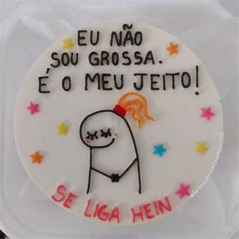 Bent Cake N O Sou Grossa O Meu Jeito Melhor Bolo De Novo