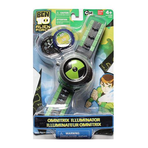 Buy Ben 10 Alien Force Omnitrix Illumintator Projector Watch Toy Gift