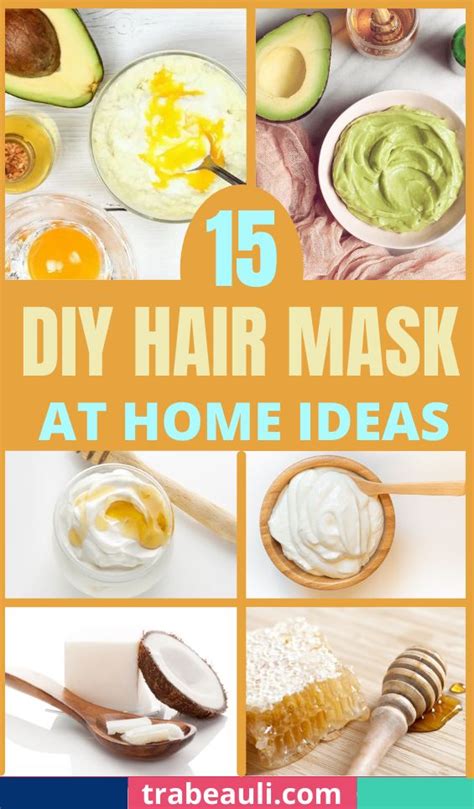 15 Diy Homemade Masks For Hair Growth And Repair Trabeauli Hair Mask At Home Diy Hair Mask