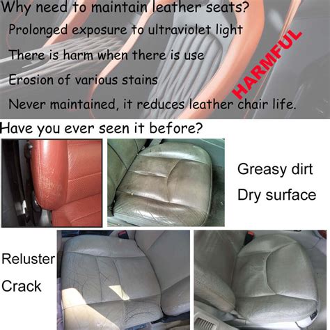 Multi-action auto car leather polish cleaner
