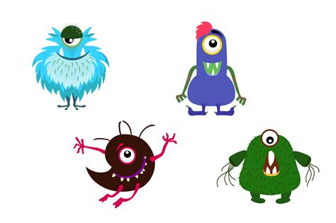 Monster Graphic By Mitubabyart · Creative Fabrica