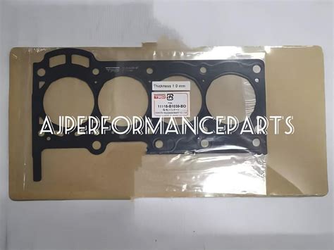 Trd Metal Head Gasket Mm Perodua Myvi Alza K Sz Zs K Vet Auto