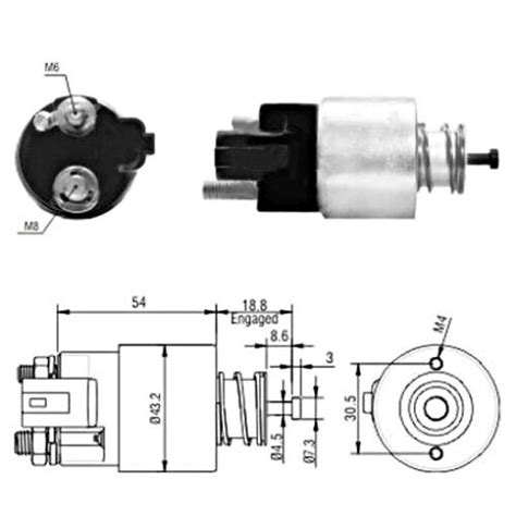 Starter Solenoid Switch For KIA HYUNDAI Carens III Mpv Sw Pro Soul