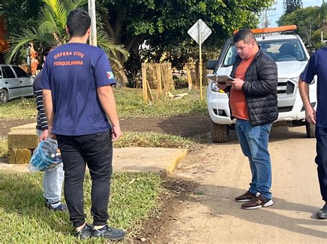 Em Forquilhinha Atingidos Pelas Chuvas Recebem Cestas Básicas